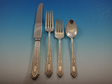 Mary II by Lunt Sterling Silver Flatware Set for 12 Service 82 pieces