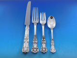 English King by Tiffany & Co Sterling Silver Flatware Set Service 53 pcs Dinner