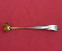 Jefferson by Gorham Sterling Silver Mustard Ladle Gold Washed Original 4 1/2"