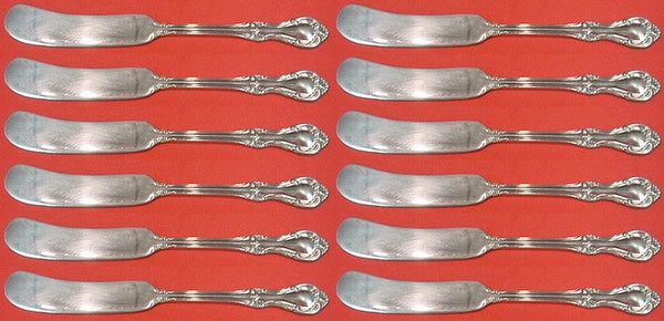 Joan of Arc by International Sterling Silver Butter Spreader FH Set 12pc 5 3/4"
