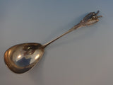 Saxon Stag by Albert Coles Sterling Silver Gravy Ladle Natural Deer Motif 8 1/2"