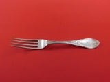 Coin Silver by Various Makers Sterling Silver Fork w/ Leaf 7" Pat. 1850
