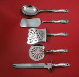 Decor by Gorham Sterling Silver Brunch Serving Set 5pc HH w/ Stainless Custom