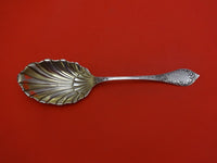 Albany By Towle Sterling Silver Berry Spoon Goldwashed 5" Serving