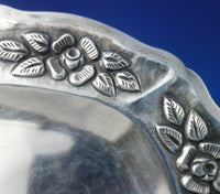 Aztec Rose by Unknown Mexican Sterling Silver Serving Plate Oval (#4997)