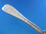 Lap Over Acid Etched by Tiffany Sterling Silver Fish Fork Snails & Leaves 6 1/2"