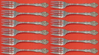 King Edward by Gorham Sterling Silver Salad Fork Set 12 pieces 6 3/4"