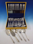 Evening Star by Community Plate Silverplate Flatware Set Service For 12 69 Pcs