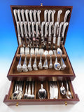 Onslow by Tuttle Sterling Silver Flatware Set for 12 Service 134 pcs Dinner