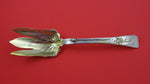 Lap Over Edge Mixed Metals by Tiffany and Co Sterling Salad Serving Fork 9 1/8"