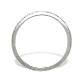 18k White Gold Wedding Band Ring Dated 1929 Size 9.25 Jewelry (#J7280)