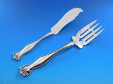 Raleigh by Alvin Sterling Silver Flatware Set 12 Service 76 pcs Beaded Dinner