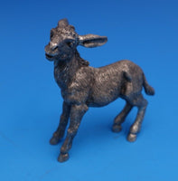 Buccellati Italian Sterling Silver Donkey Figurine 2 1/4" x 2 1/2" (#0312)