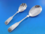 Basket of Flowers by Geblein Sterling Silver Flatware Set Service 96 pcs Dinner