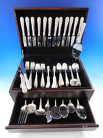 Repousse by Kirk Sterling Silver Flatware Set for 12 Service 87 pieces