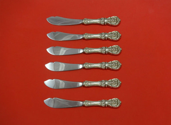 Francis I by Reed and Barton Sterling Silver Trout Knife Set HHWS 6pc Custom