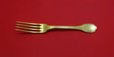 Soubise Vermeil by Puiforcat Sterling Silver Regular Fork / Salad Fork 6 3/4"