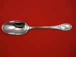 Puiforcat French France Sterling Silver Dinner Spoon with Wreath Motif 8 3/8"