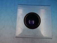 English Sterling Silver Salt Dip Master w/ Cobalt Liner #9391 London 1887 #6519