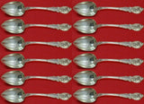 Sir Christopher by Wallace Sterling Silver Grapefruit Sp Custom Set 12 pc Fluted