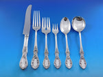 American Beauty by Manchester Sterling Silver Flatware Set 12 Service 74 pieces