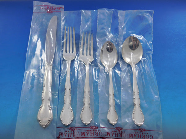 Andante by Gorham Sterling Silver Flatware Set For 12 Service 60 Pieces New