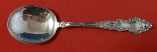 Meadow Rose by Wallace Sterling Silver Gumbo Soup Spoon 6 3/4" Vintage Flatware