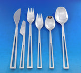 Avanti by Celsa Mexico Sterling Silver Flatware Set 12 Service Modern 76 pieces