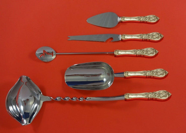 Richelieu by International Sterling Silver Cocktail Party Bar Set 5pc Custom