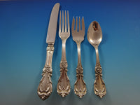 Burgundy by Reed & Barton Sterling Silver Flatware Set For 8 Service 67 Pieces