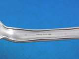 Lap Over Edge Acid Etched by Tiffany Sterling Serving Spoon Fern Leaves 8 5/8"