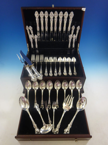 Spanish Baroque by Reed and Barton Sterling Silver Flatware Service 8 Set Dinner