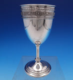 Wedgwood by International Sterling Silver Water Goblet Set 8pc with Tray (#7678)