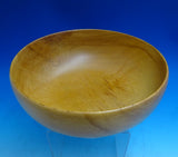 Modern Classic by Lunt Sterling Silver Nut Bowl Pecan Wood #1212 9 3/4" (#8609)