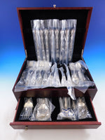 Grande Regency by International Sterling Silver Flatware Set 8 Service 50 pc New