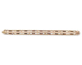 10k Yellow Gold Antique Montana Sapphire and Pearl Bar Pin Jewelry (#J7046)