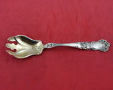 Pansy by International Sterling Silver Ice Cream Fork Gold Washed Orig 5 7/8"
