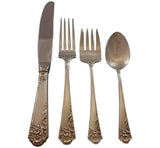 Ecstasy by Amston Sterling Silver Flatware Set for 8 Service 37 pieces