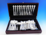 Primrose by International Sterling Silver Flatware Set 12 Dinner Service 62 pcs