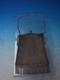 Sterling Silver Mesh Purse circa 1900 4 troy ounces 5" x 4 3/4" (#6172)
