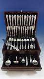 Rhapsody by International Sterling Silver Flatware Service For 12 Set 80 Pieces