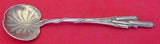 Cat Tails by Durgin Sterling Silver Chocolate Spoon Gold Washed 4 1/8" Antique