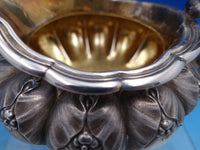 Edward Barnard English Georgian Sterling Silver Tea Set 4pc 3-D Gourds (#7502)