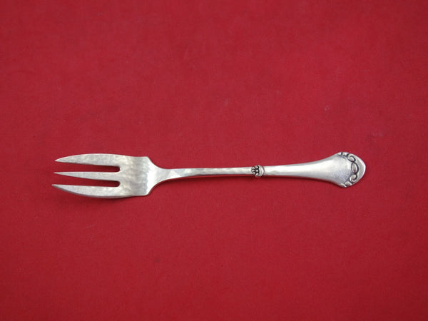 Willemoes by AP Berg Danish Sterling Silver Pastry Fork 3-Tine 5 5/8"