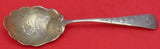 Chrysanthemum by Gorham Sterling Silver Berry Spoon GW Bright-Cut 8 7/8"