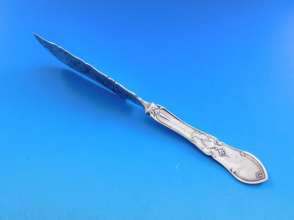 Dew Drop by Shiebler Sterling Silver Flat Master Butter Twist Handle BC 7 3/4"