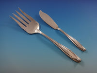 Stradivari by Wallace Sterling Silver Flatware Set For 8 Service 57 Pieces