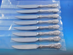 Francis I by Reed & Barton Sterling Silver Steak Knife Set of 8 Custom 8 1/2"