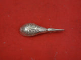 Patty Fawn Sterling Silver Baby Spoon Narrower Inlay Abalone Eyes Lelooska Tribe