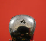 Warsaw by Unknown Polish .800 Silver Sugar Tong Bright-Cut Twisted 5 1/8"